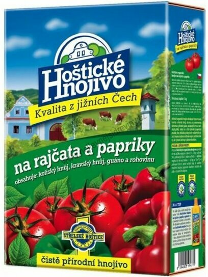 Hoštické organické hnojivo Rajčata a papriky 1kg